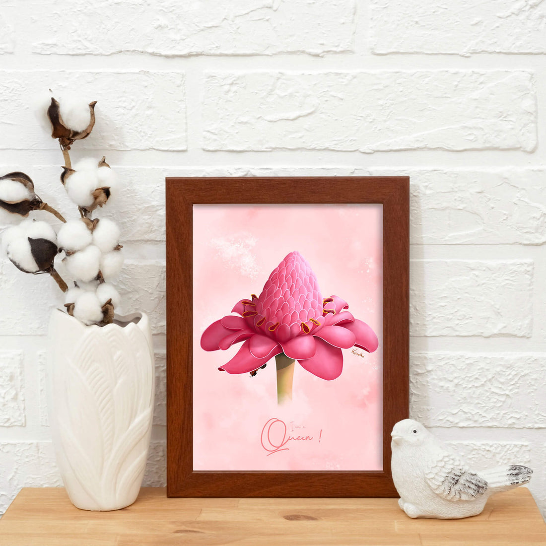 Rose de porcelaine / Queen