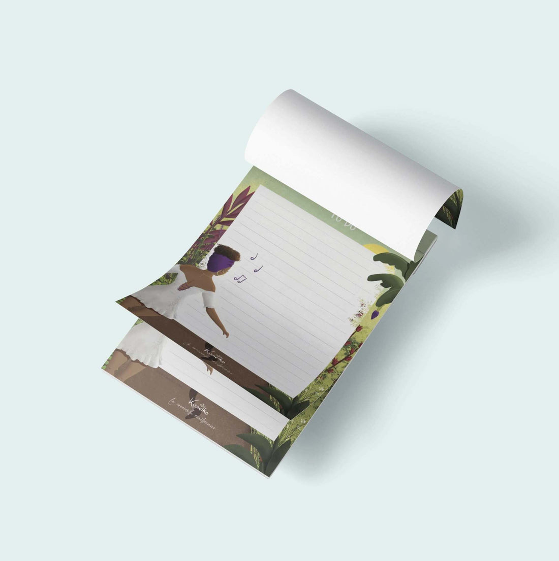 Bloc - notes Jardin créole - Kisnelko