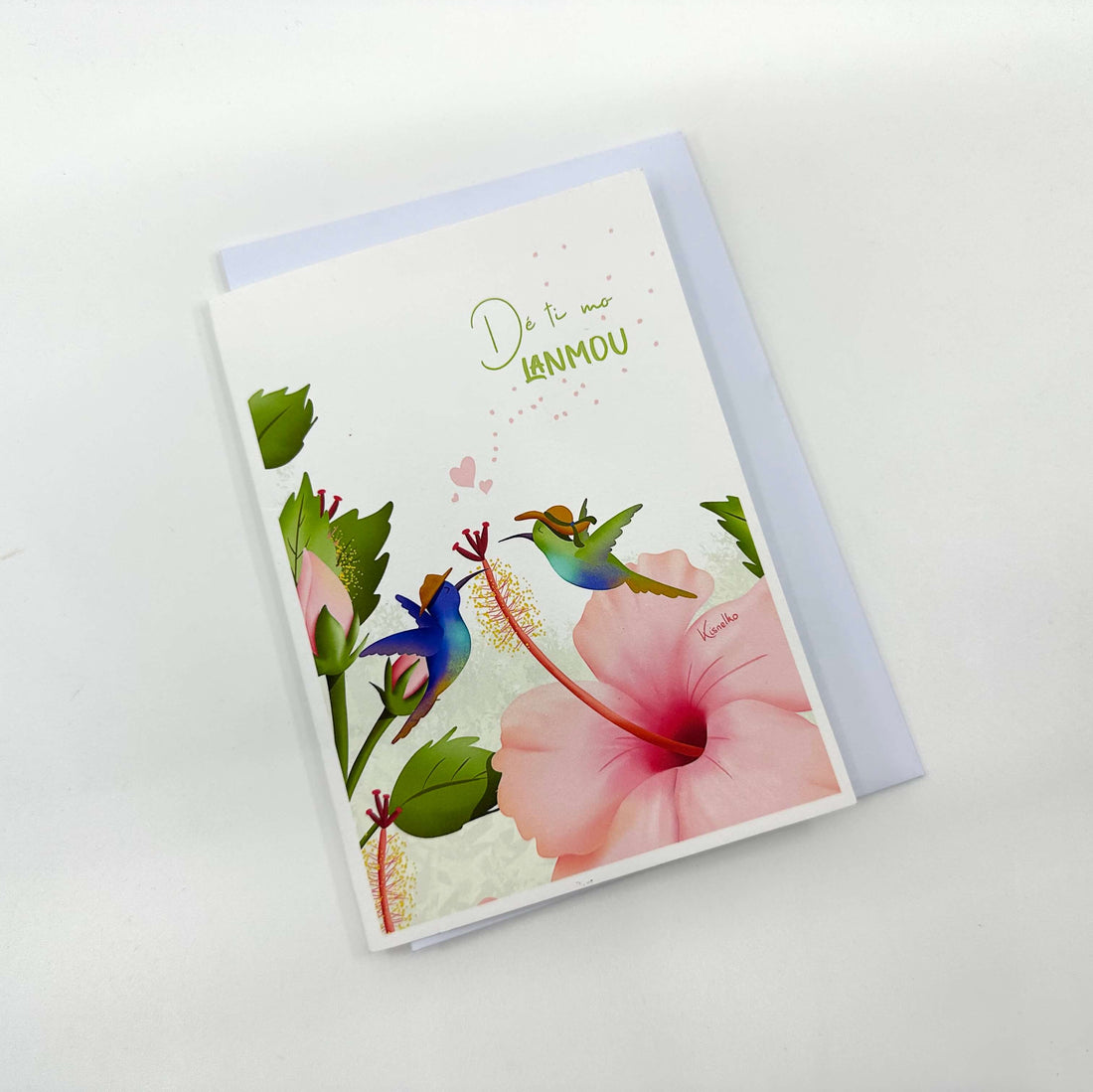 Carte Dé ti mo lanmou - Kisnelko