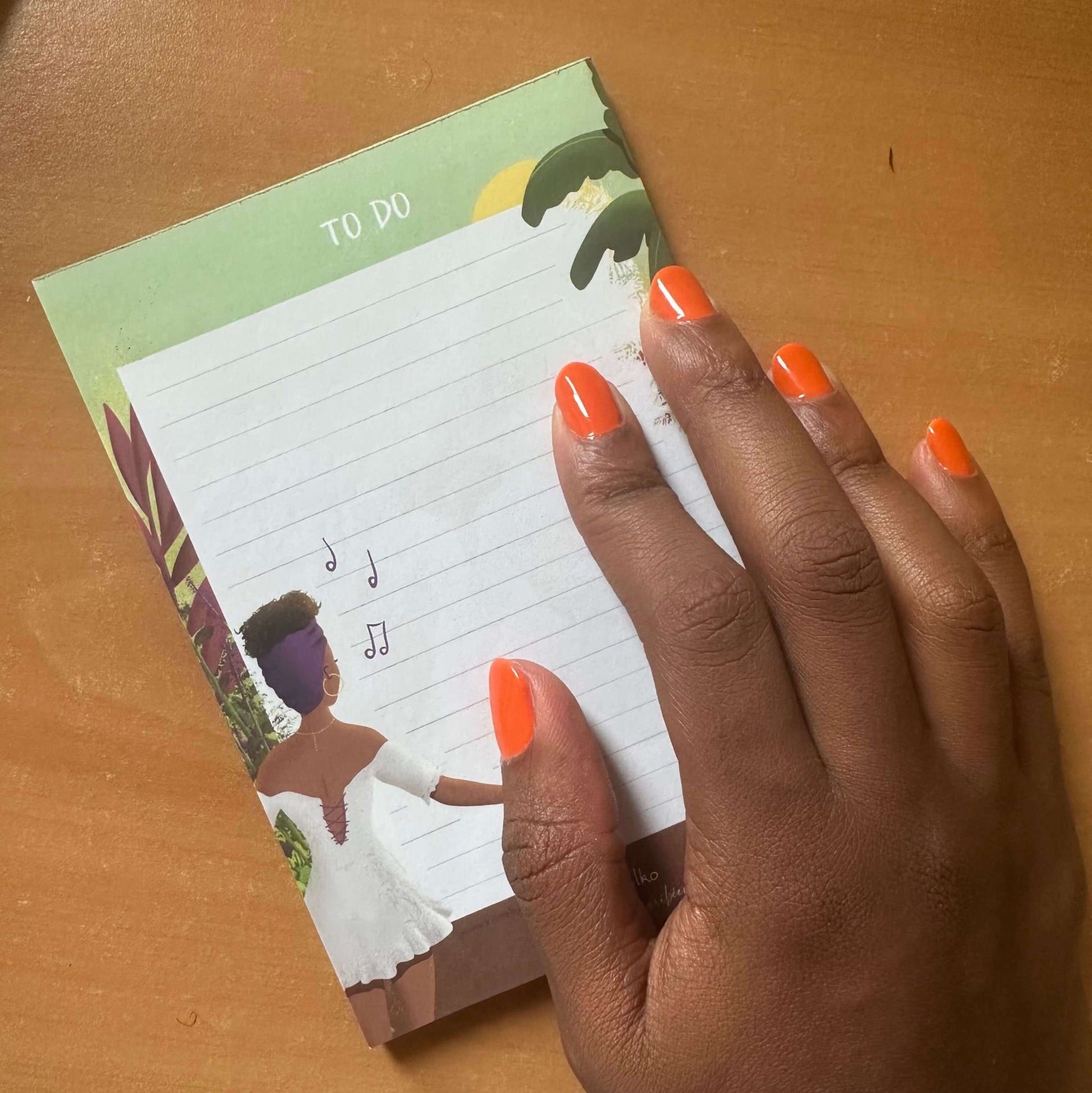 Bloc - notes Jardin créole - Kisnelko